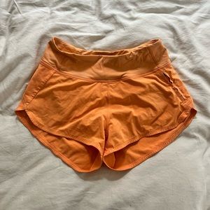 Orange Outdoor Voices Running Shorts - Barely Worn